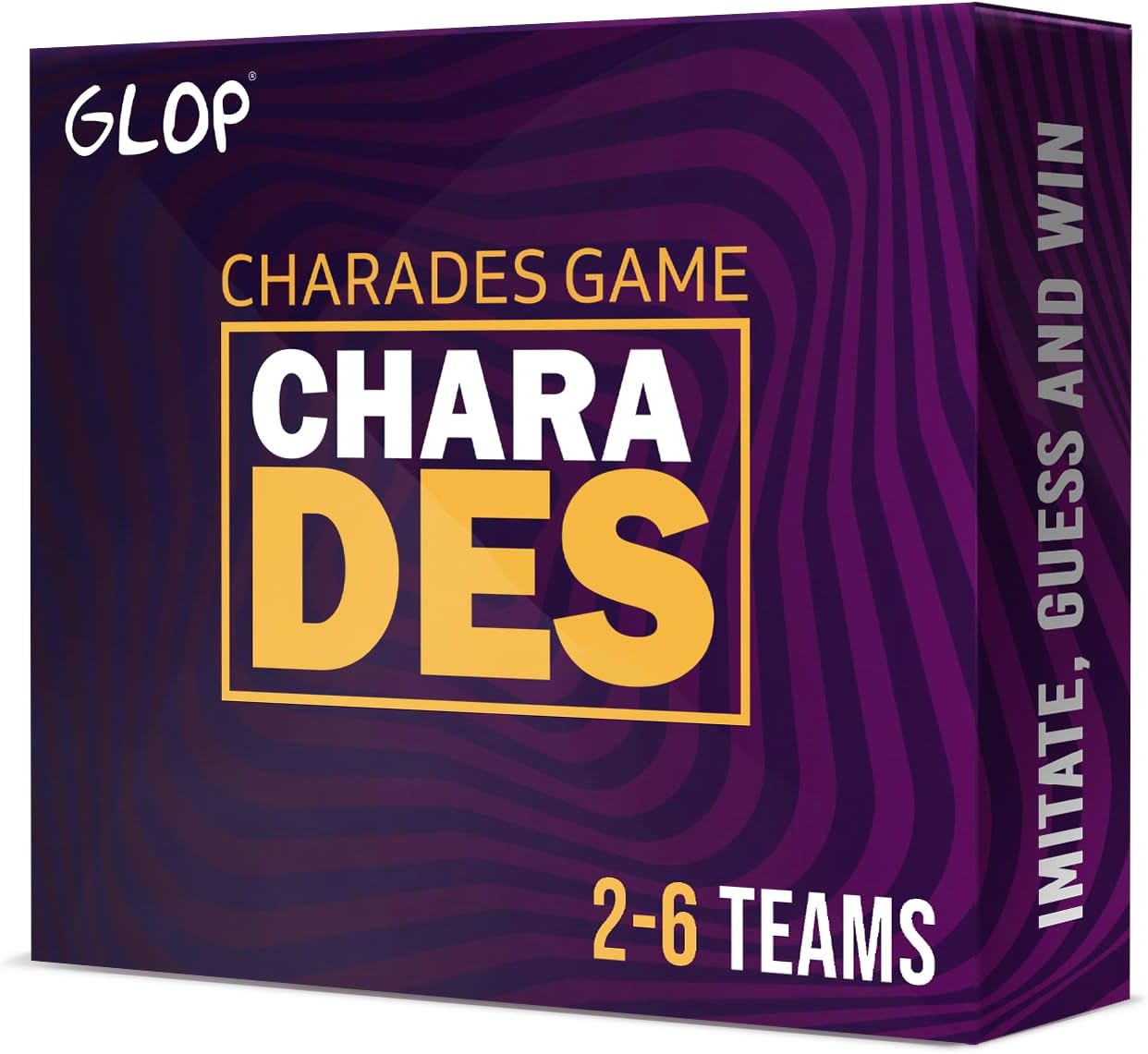 Glop Charades - Games for Adults - Family Board Games for Adults and Kids Ages 8 and Up - Party Games for 2 to 6 Teams - Card Games - Family Games - Board Game- Board Games for Adults