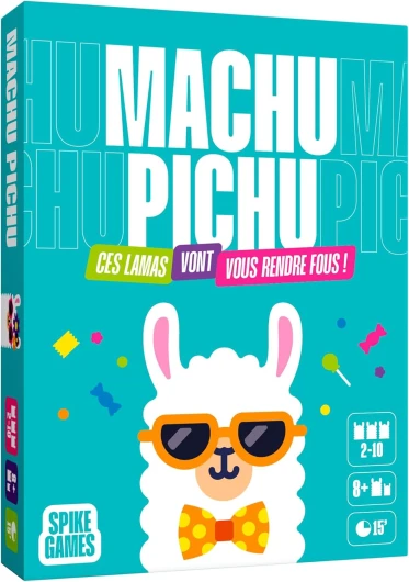 Machu Pichu - Jeu de Société Famille, Amis et Enfants - Rapidité et Observation - Jeu de Cartes d'Ambiance, Fun, Simple et Rapide - Petit Format Voyage et de Poche - De 2 à 10 Joueurs dès 8 Ans