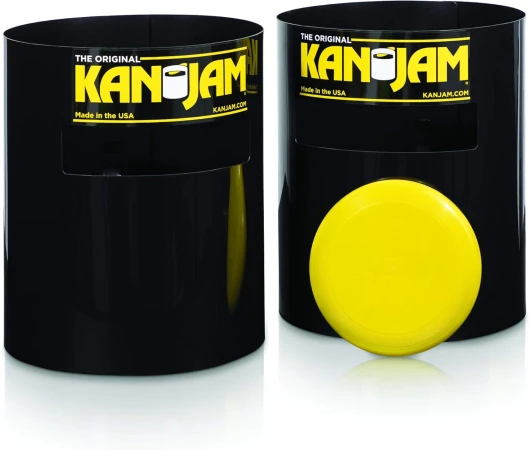 Kan Jam Jeu de Lancer de Disque Original – Jeu de Plein air fabriqué aux États-Unis pour Le Jardin, la Plage, Le Parc, Les hayons – ESPN, OCHO et USA Flag Designs