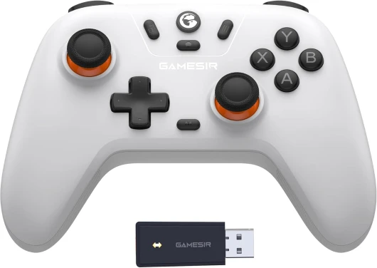 Manette sans fil Nova Lite, connectivité tri-mode, manette de jeu PC pour Windows PC/Switch/Stem/iOS/Android, avec déclencheur à effet Hall, DualVibration, Turbo, Motion (Blanc) Nova Lite (Blanc)