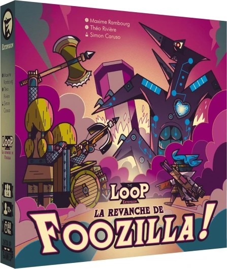 Up Games The Loop - Extension La Revanche de Foozilla - Jeu de société - Jeu de société Expert CAT034LO