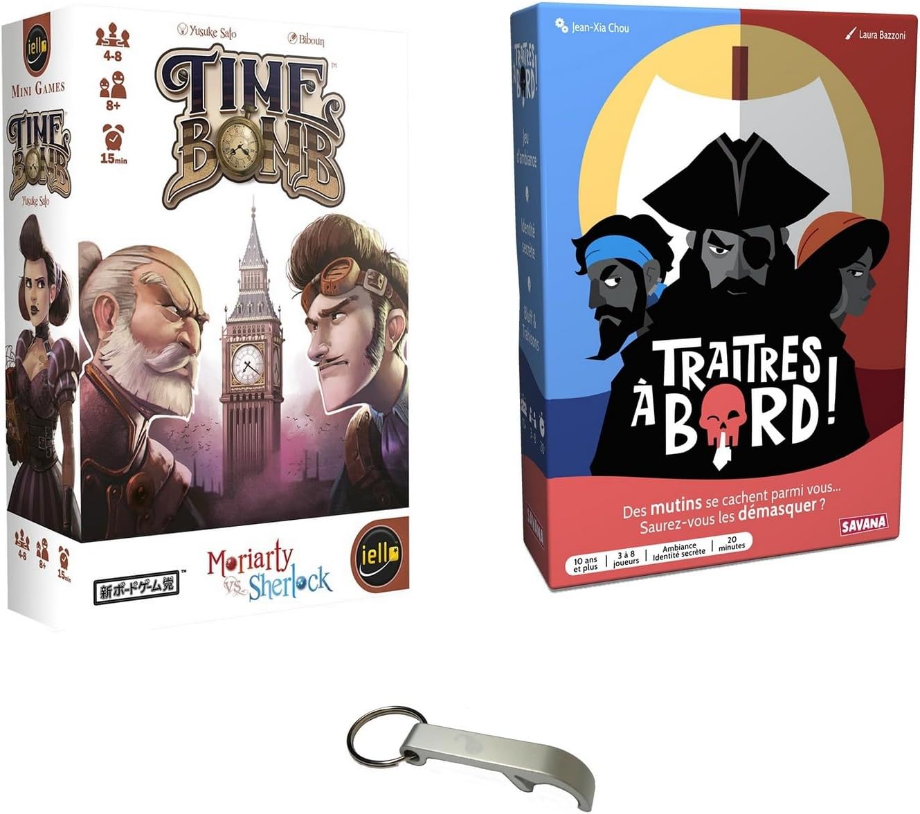 Lot Time Bomb + Traitres A Bord + 1 Décap Blumie (Time Bomb + Traitres)