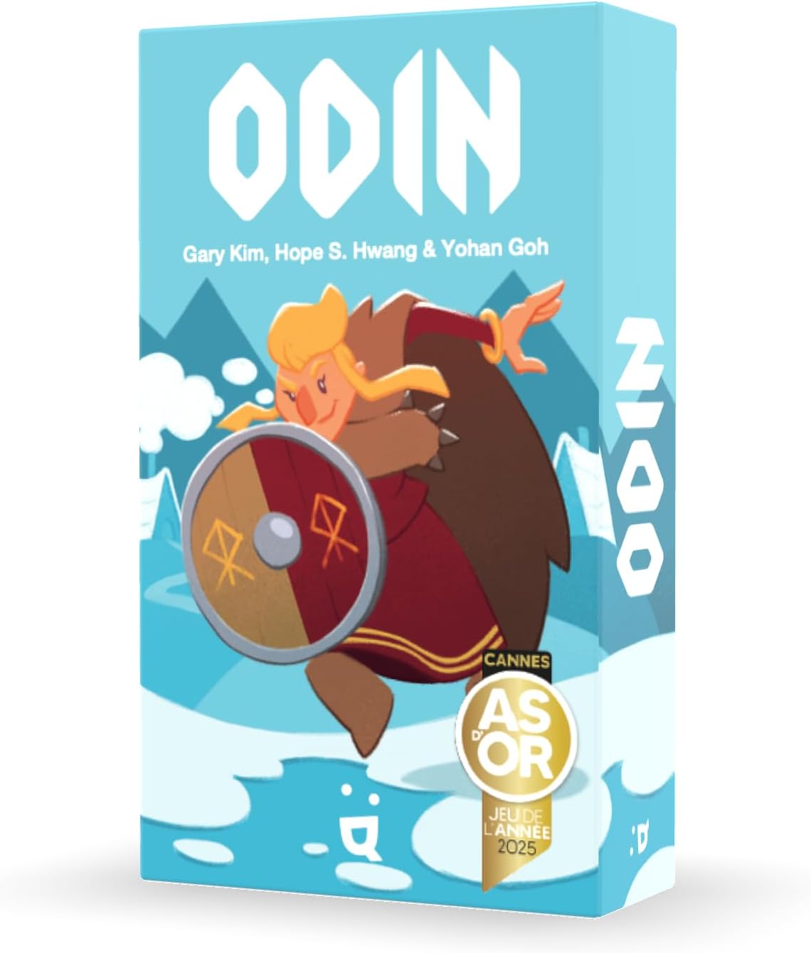 Odin - Jeu De Cartes Inspirées des Vikings - Créez Les Meilleurs Combinaisons avec Vos Cartes pour Gagner - De 2 à 6 Joueurs - A partir de 7 Ans - 99388, White
