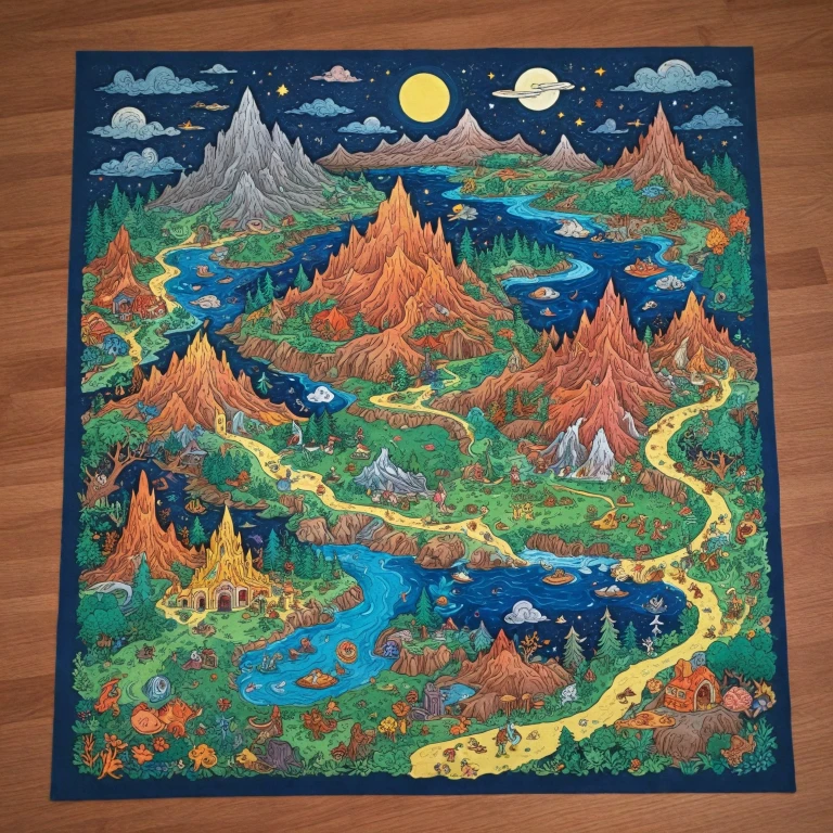 Plongez dans l'univers des tapis de jeu Lorcana