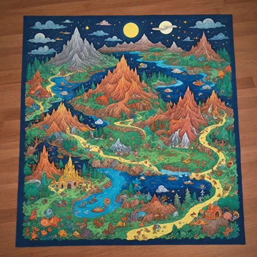 Plongez dans l'univers des tapis de jeu Lorcana