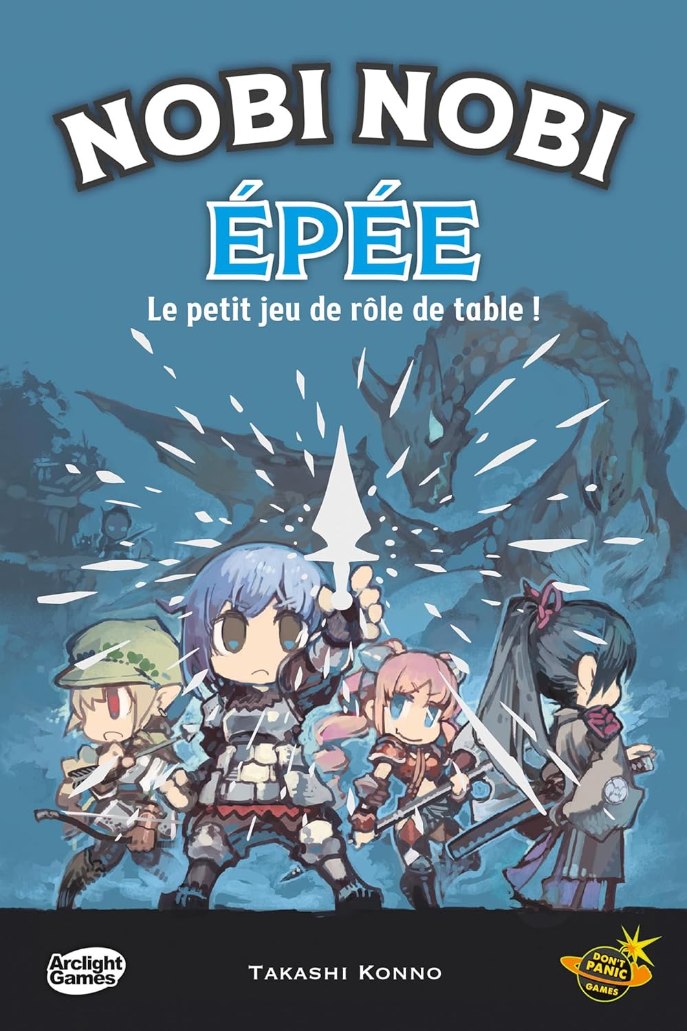 Nobi Nobi Épée / Jeu de société / À partir de 10 Ans / 1 à 5 Joueurs / 30-60 minutes: Le petit jeu de rôle de table !