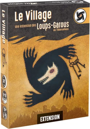 Loups-Garous de Thiercelieux - Extension Le Village - Nouvelle Mécanique et Personnages - Jeu de Société de Bluff pour Enfants dès 10 Ans - Rôles pour 8 à 18 Joueurs - en Français - 30 Min