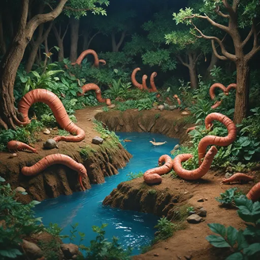 Plongez dans l'univers fascinant du jeu du vers de terre
