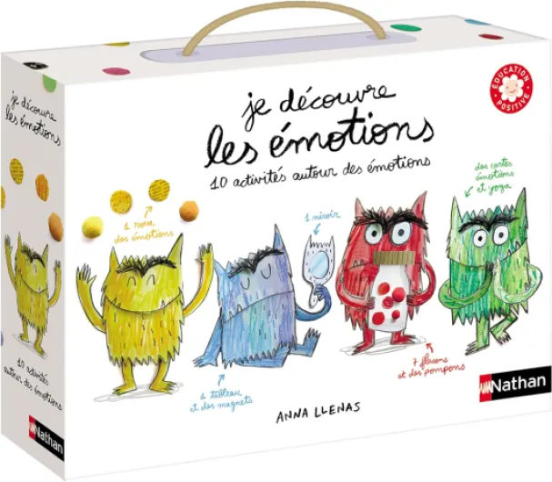 Jeu éducatif Nathan Je découvre les émotions Nouvelle version Je découvre les émotions - new