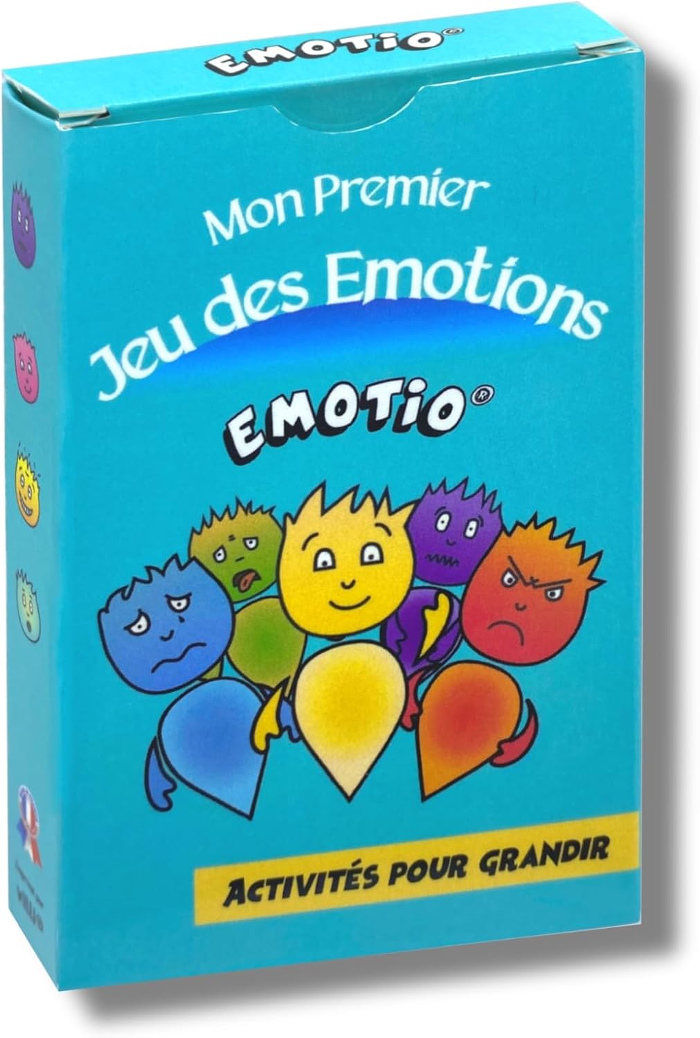 Mon 1er Jeu des émotions - Apprends Les émotions et Les Besoins en t'amusant - Petit Jeu de Paires de 32 Cartes à partir de 3 Ans - Créé par Une Psychologue - Fabriqué en France