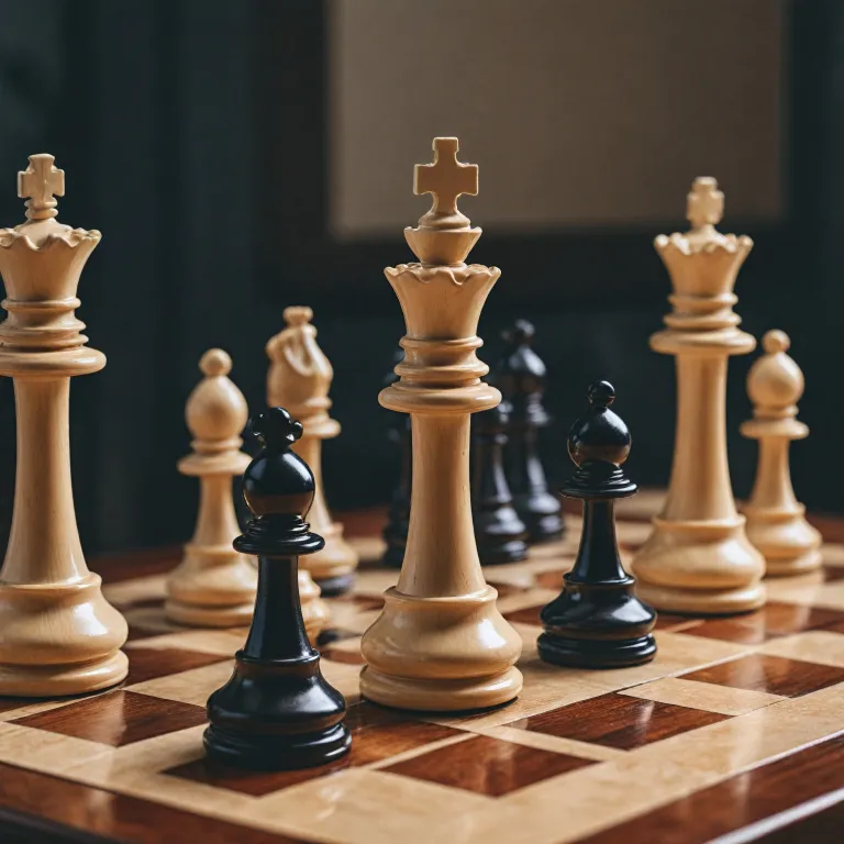 L'élégance des jeux d'échecs haut de gamme