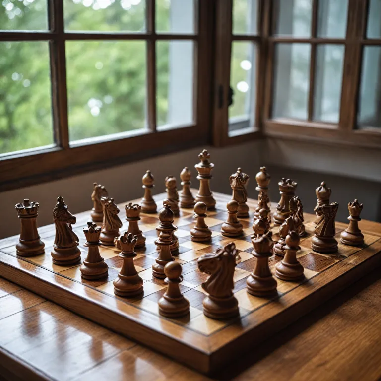 L'élégance des jeux d'échecs en bois faits main en France