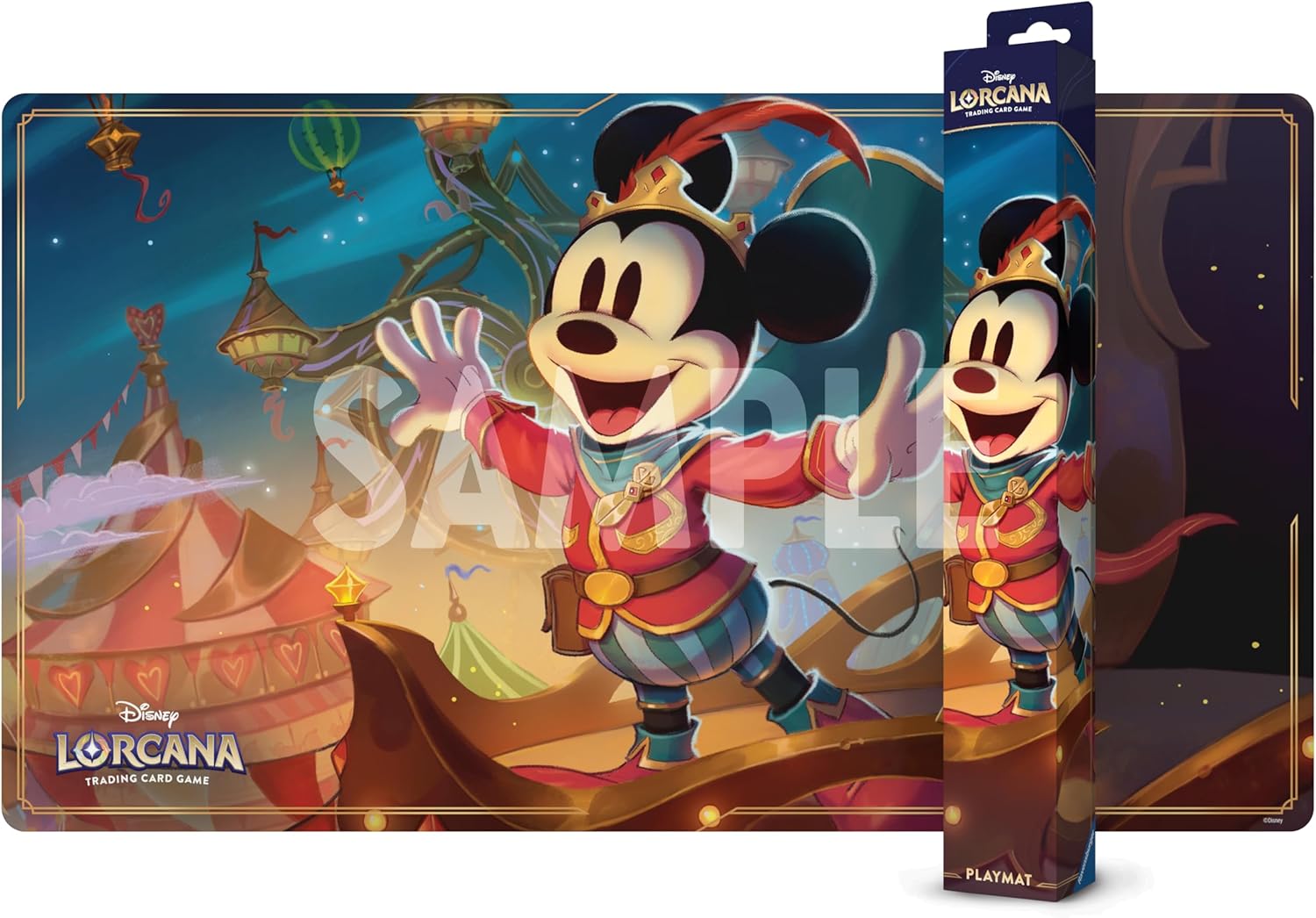 Disney Lorcana Jeu de Cartes à Collectionner – Tapis de Jeu TCG – Princesse Jasmine – Accessoires de Tapis de Souris pour Ordinateur