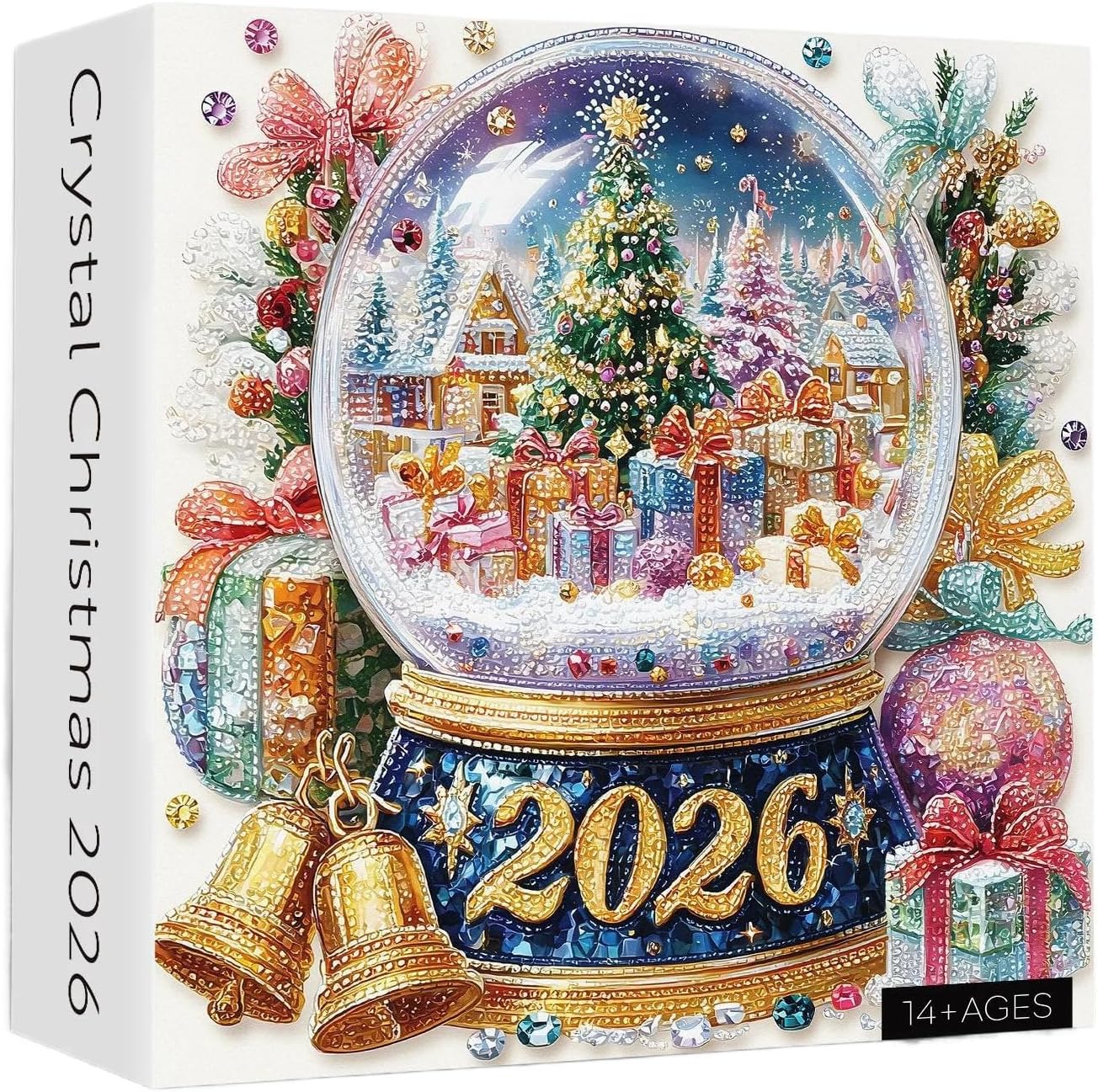 Casse Tête Boule de Noël 1000 Pièces - 2026 Puzzles de Noël pour la Famille - Décoration de Puzzle en Papier Artisanal pour Femmes Hommes Adultes Activité Familiale à la Maison