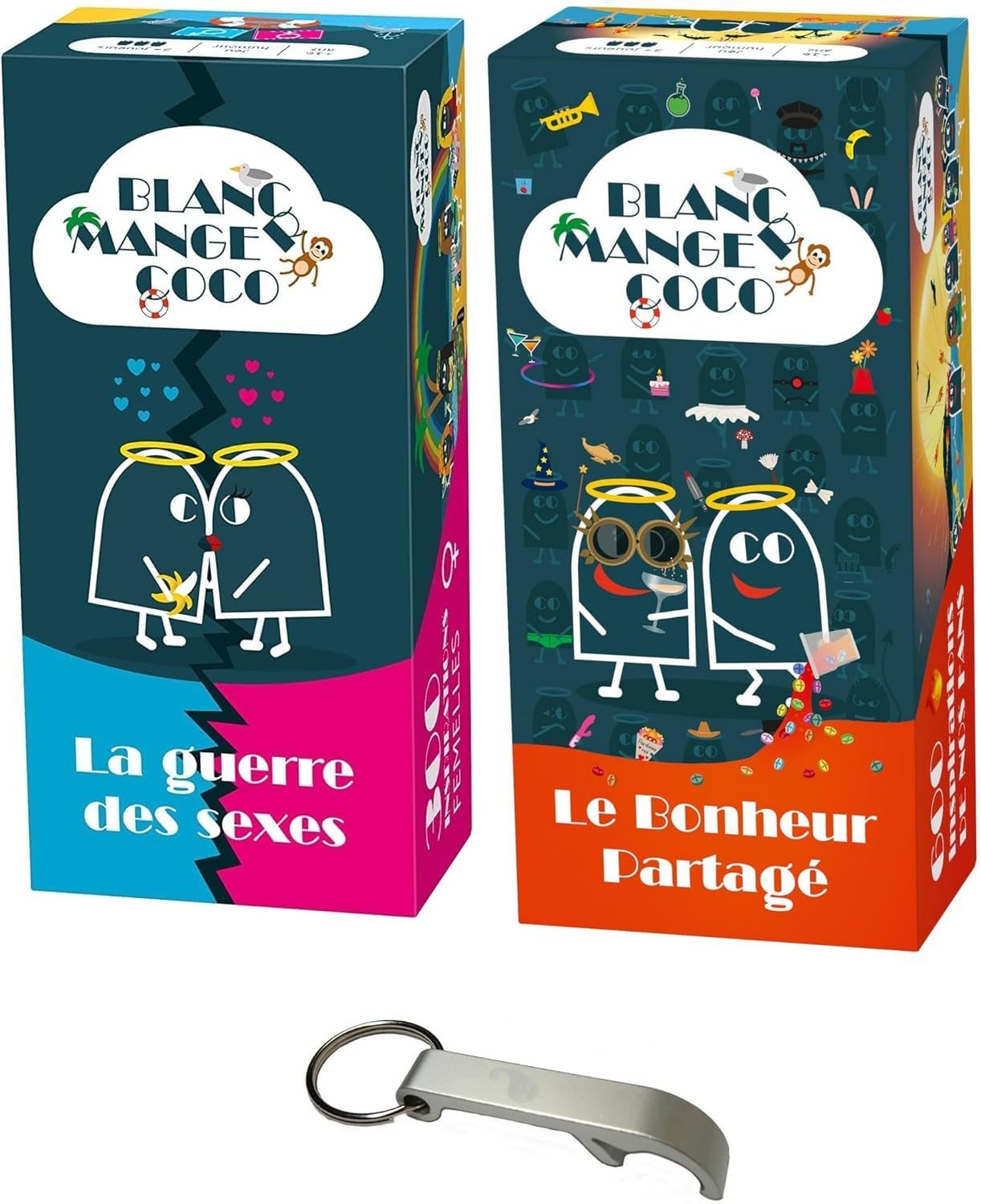 Lot Blanc Manger Coco La Guerre Des Genres + Le Bonheur Partagé Version Française + 1 Decap Blumie (Bonheur + Guerre)