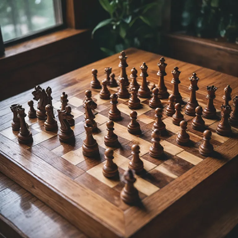 L’élégance intemporelle d’un jeu d’échec en bois artisanal : un choix passionné pour les amateurs de stratégie