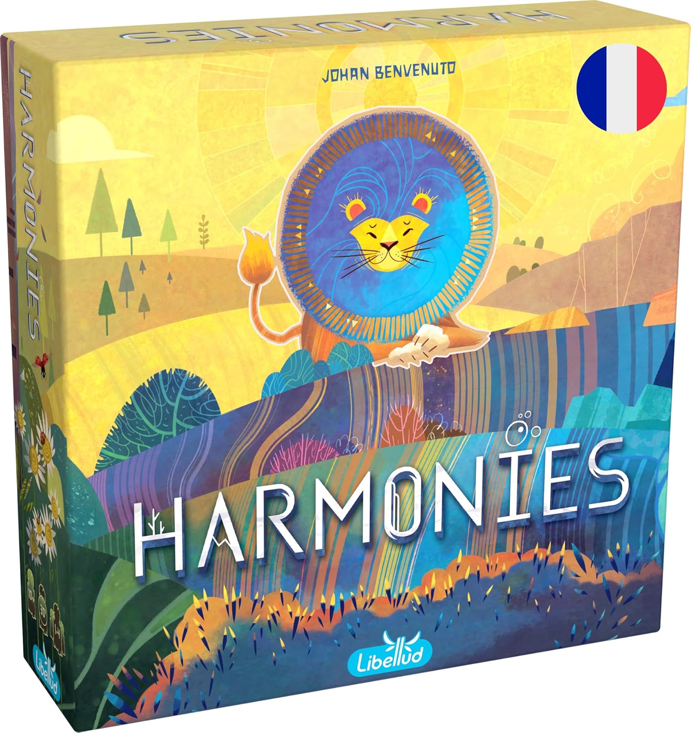 Harmonies - Nommé AS d'or 2025 - Jeu de Société Enfants dès 10 Ans - Création de Paysages et Habitats pour Animaux - Jeux Famille et Amis - Stratégie - Version Française - Libellud