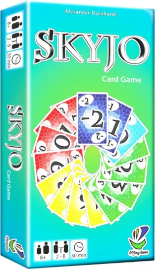 Magilano SKYJO, Jeu de Cartes Amusant pour Les Jeunes et Les Moins Jeunes, des soirées de Jeu Amusantes dans Le Cercle d'amis et de Famille - Classique