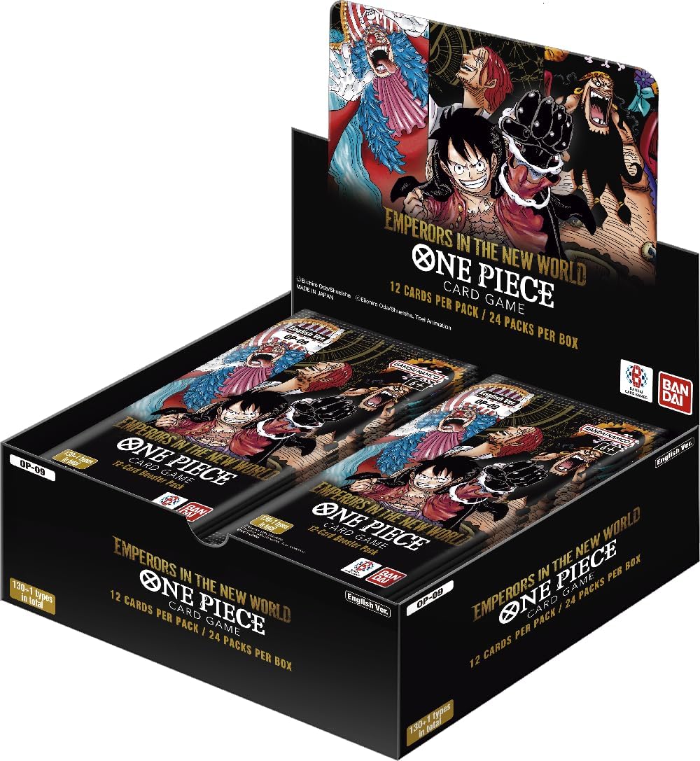 One Piece TCG Jeu de Cartes OP09 - Les Quatre Empereurs - Booster Display FR