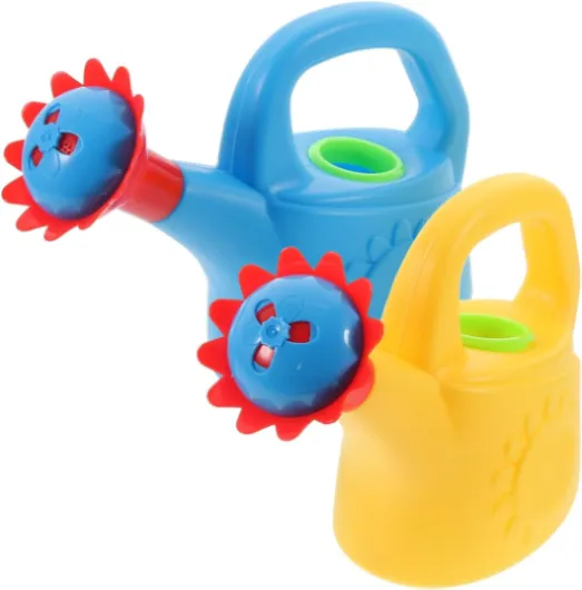 TOYANDONA 2 Pièces De Poulet Arrosoir Jouets Enfants Jouets De Plage en Plastique Arrosoirs pour Intérieur Extérieur Jardin Plantes (Couleur Aléatoire)