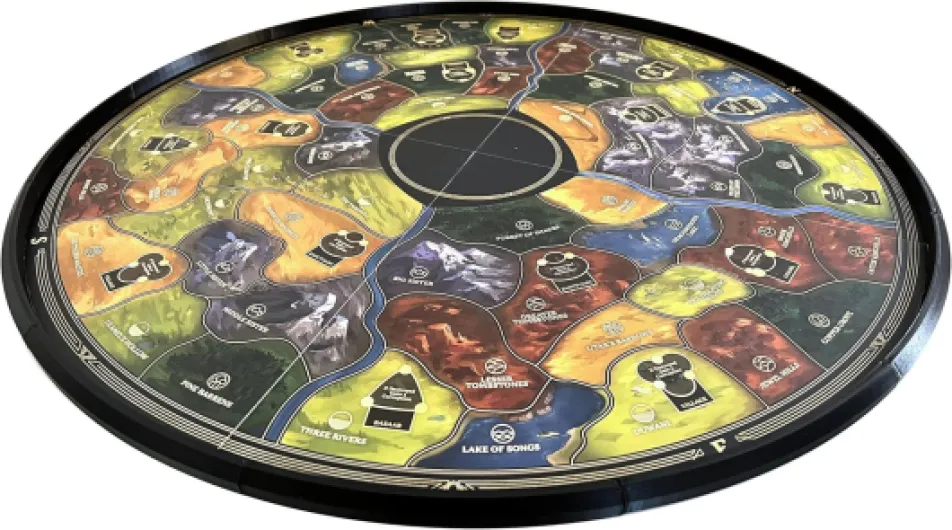 Barrière de Plateau de Jeu Compatible avec Return to Dark Tower - Core Game