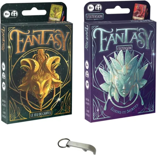 Lot Fantasy 1 + 2 Édition 2024 Version Française + 1 Décap Blumie (Fantasy 1 et 2) Fantasy 1 + Fantasy 2