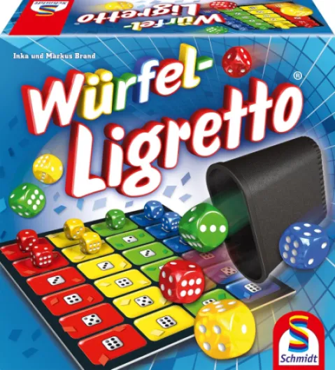 Schmidt - 49611 - Jeu de Plateau - Ligretto de Dés, Coloré simple