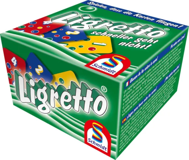 Schmidt Spiele 1201 Jeu de Cartes Ligretto, Vert