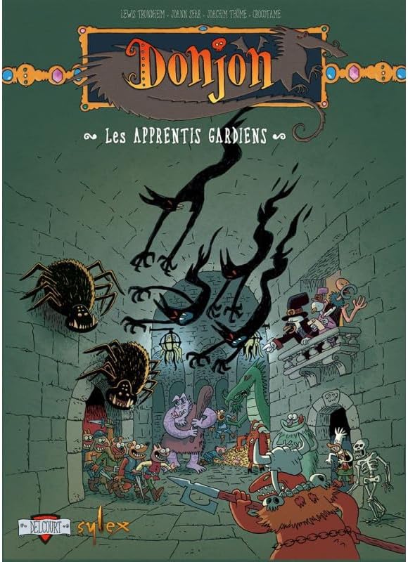 Sylex - Asmodee - Donjon : Les Apprentis Gardiens - Jeux de société - Jeu de stratégie et d'affrontement à partir de 10 Ans - 2 à 4 Joueurs - 40 Min - Version Française