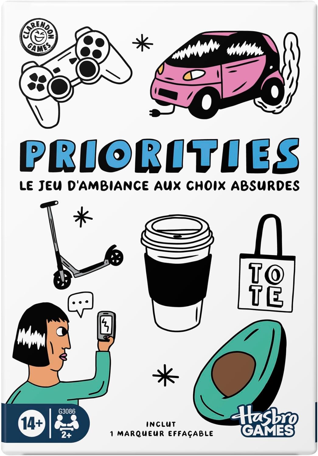 Priorités, Jeu de Groupe - Version française