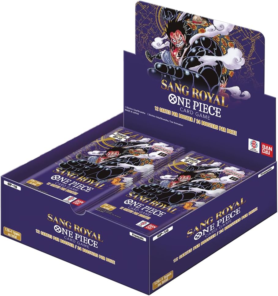 One Piece - Display/Boite de 24 boosters OP-10 : Sang Royal - Version Française