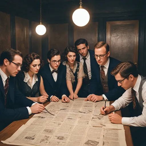 Renforcez la cohésion de votre équipe grâce à une murder party team building