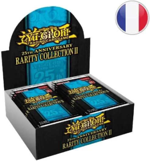 YU-Gi-Oh! JCC - Display de Pack de Booster Collection Rareté du 25e Anniversaire II (24 Boosters)