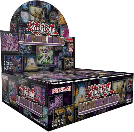 Yu-Gi-Oh! Boite de 24 boosters : Le Labyrinthe du Maître - Version Française