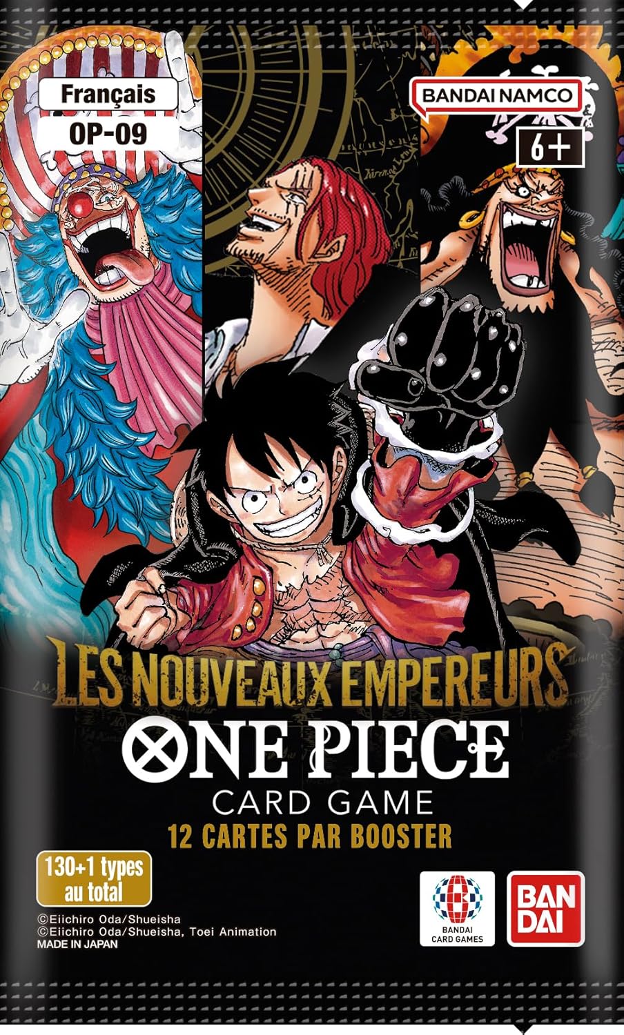 One Piece OP-09 Booster - Bandai -Jeux de société - Jeu de Cartes à Collectionner JCC - Les Nouveaux empereurs - 30 Min - en français