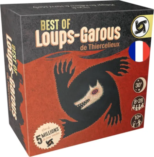 Loups-Garous de Thiercelieux - Edition Best of - Jeu de Société Original pour Adultes et Enfants dès 10 Ans - Jeu de Cartes et Bluff - Jeu d'Ambiance de 8-28 Joueurs - 30 Min - Version Française