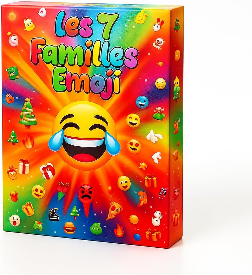 JEUX DE CARTES 7 FAMILLES -JEUX DE SOCIÉTÉ ENFANT MARRANT FAMILIAL AMUSANT - IDÉE CADEAUX ANIVERSAIRE ET FÊTES POUR FILLE GARÇON -JOUET LUDIQUE POUR UN BON MOMENT- RIRE ET BONNE HUMEUR ASSURÉ