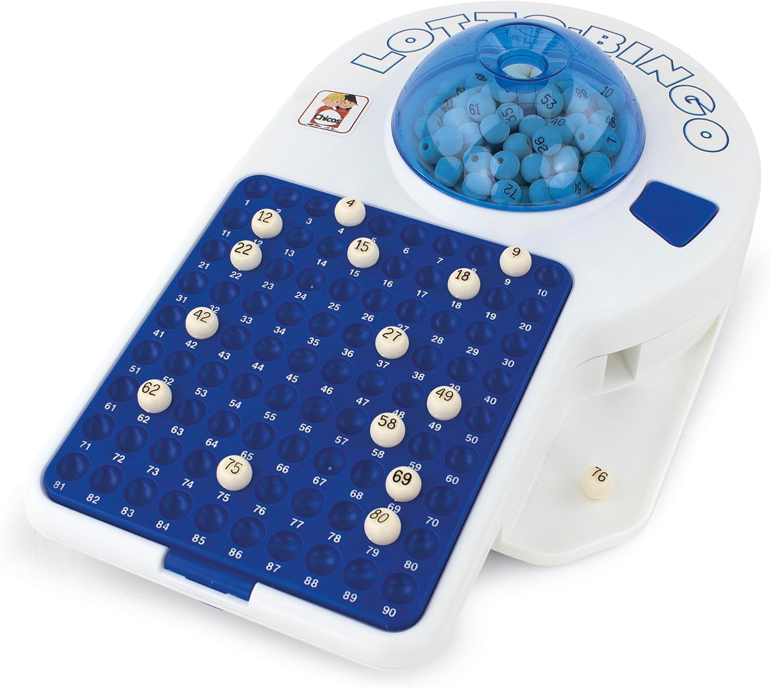 Loterie Electronique Automatique - Jeu Loto Bingo Complet: Boulier electronique + 90 Boules indélébiles + 24 cartons + jetons - Ref - 22302