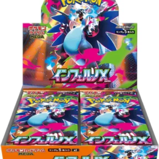 Test Mega Evolution M2, Inferno X Booster Display : une immersion dans le TCG Pokémon japonaise