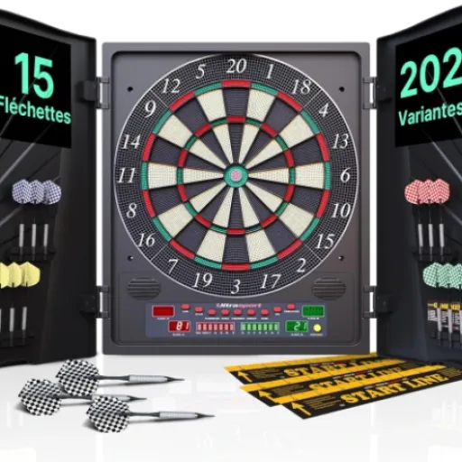 Test Ultrasport Jeu de fléchettes électrique : pratique pour des soirées détendues