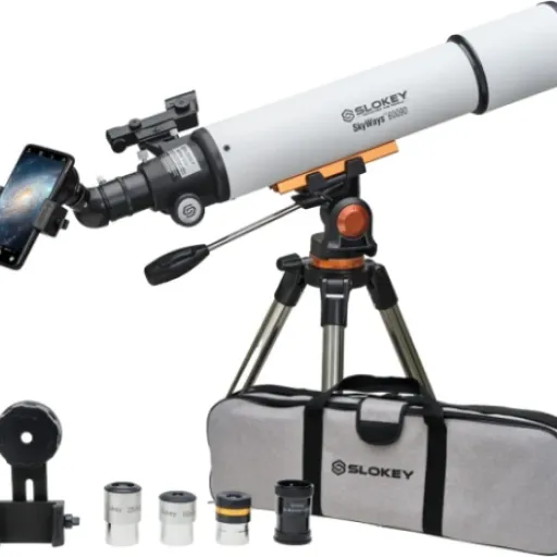 Test Slokey Télescope Astronomique 16x-120x : un choix accessible pour débutants curieux