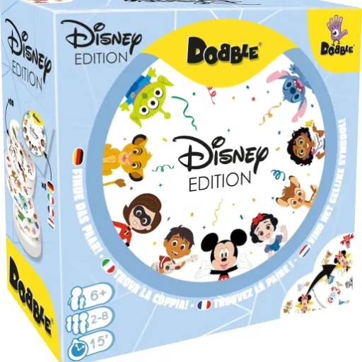 Test Dobble Disney 100 Ans : le classique qui marche toujours avec les enfants fans de Disney