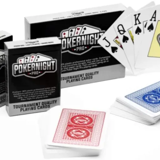 Test Poker Night Pro : des cartes plastiques costaudes pour les soirées poker entre potes