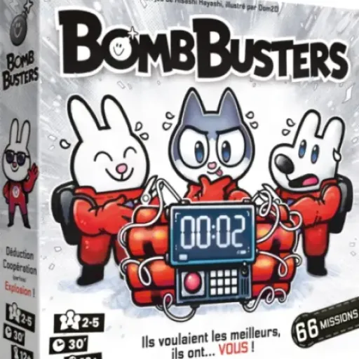 Test Bomb Busters (Asmodee) : le jeu coop' sous pression qui met les nerfs à l'épreuve