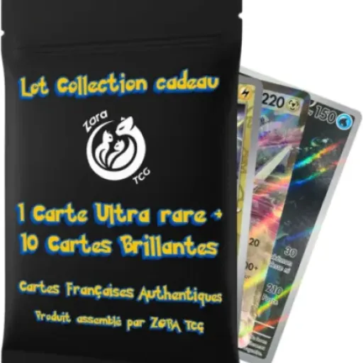Test ZORA TCG Lot 10 Cartes Brillantes + 1 Ultra Rare : un booster reconditionné qui fait le job pour les fans