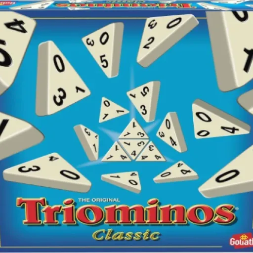 Test Triominos Classic Goliath : le domino triangulaire qui tourne bien en famille
