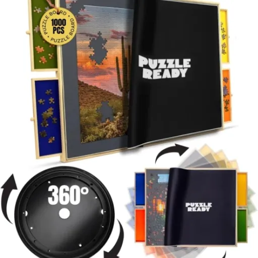 Test Planche de Puzzle Puzzle Ready 1000 pièces : enfin un plateau qui évite de squatter la table du salon