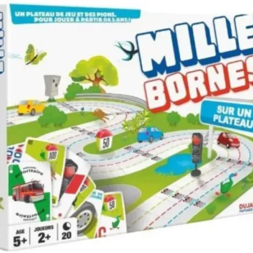 Test Mille Bornes sur plateau Dujardin : le bon vieux classique rendu plus clair pour les enfants