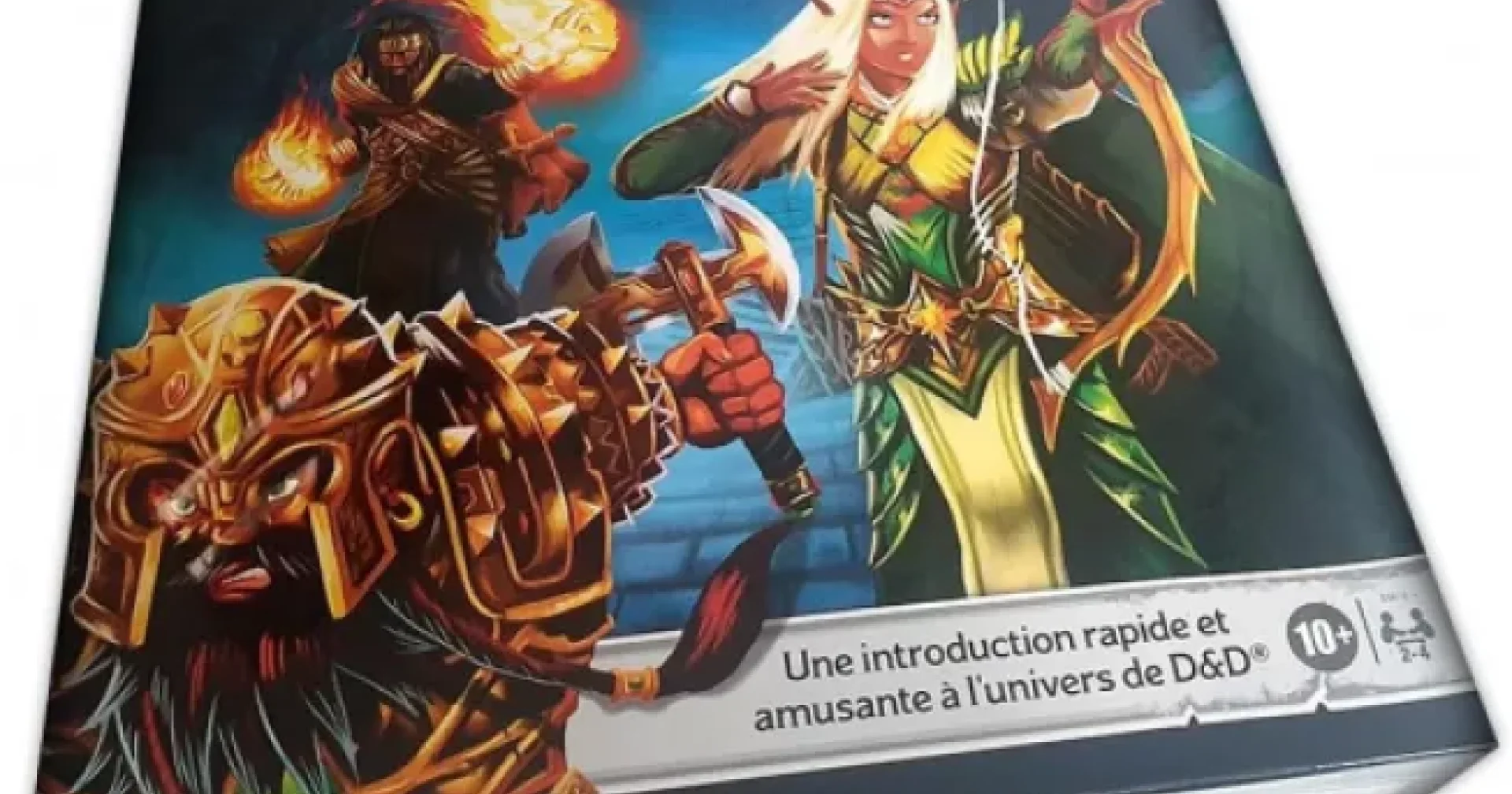 Trio Jeu De Société Hasbro Dungeons & Dragons Adventure Begins, Jeu De Plateau Coopératif
