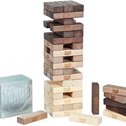 Test Jenga Série Rustique Hasbro : le classique qui fait toujours le taf sur la table basse